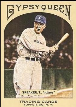 Tris Speaker #298 2011 Topps Gypsy Queen Baseball
