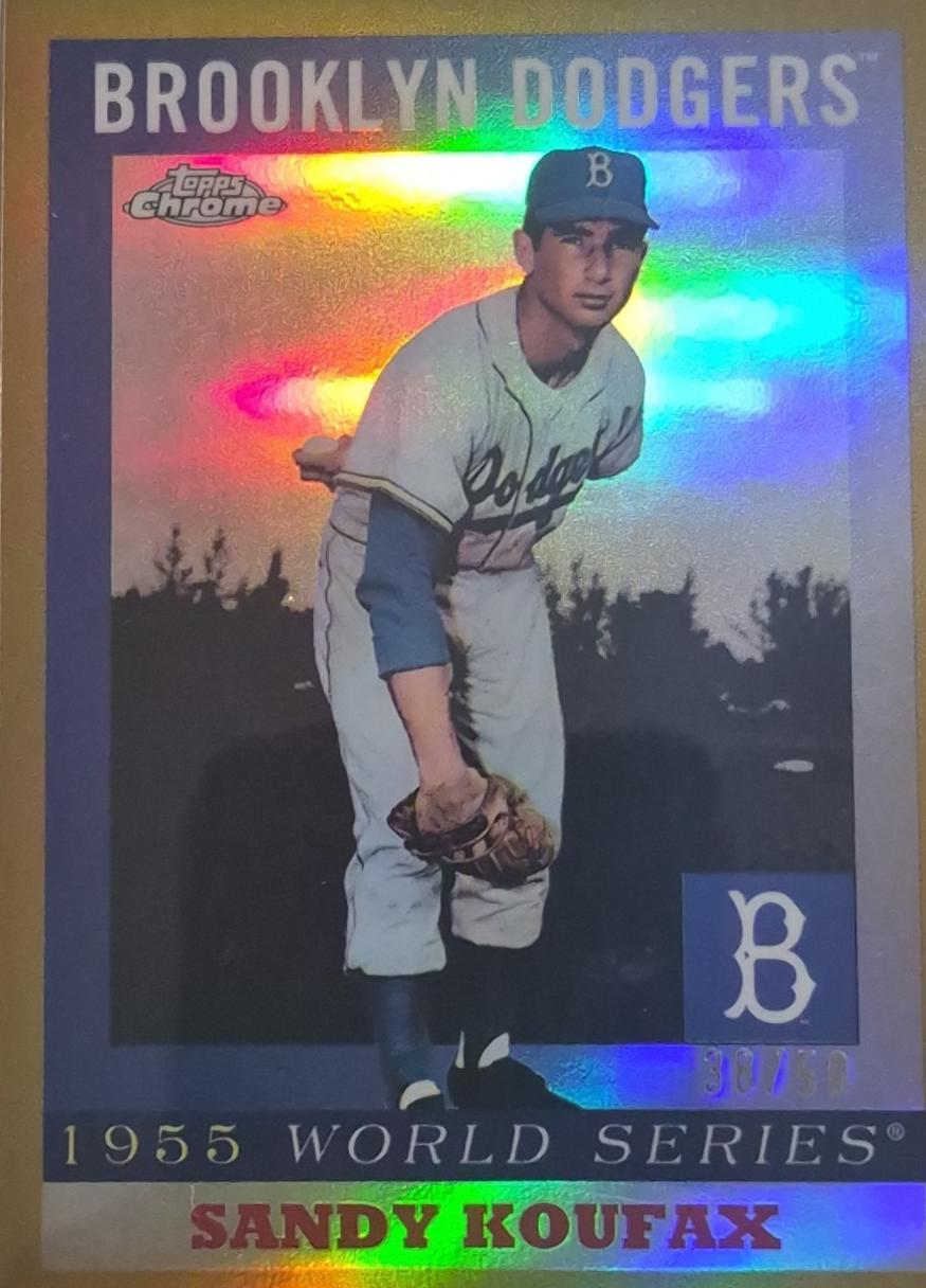2025 Sandy Koufax [Gold] #55WS-6