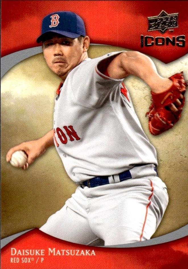 Daisuke Matsuzaka #28 Baseball Cards 2009 Upper Deck Icons