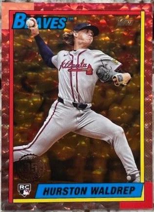 Hurston Waldrep #T90-18 Baseball Cards 2025 Topps 1990