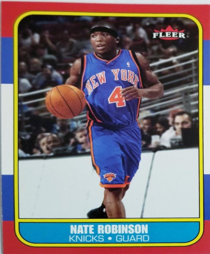 Nate Robinson #87 2006-07 Fleer Basketball 1986-87 20th Anniversary