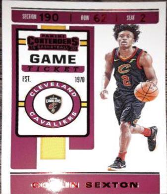 Collin Sexton [Game Ticket Red Foil] #19