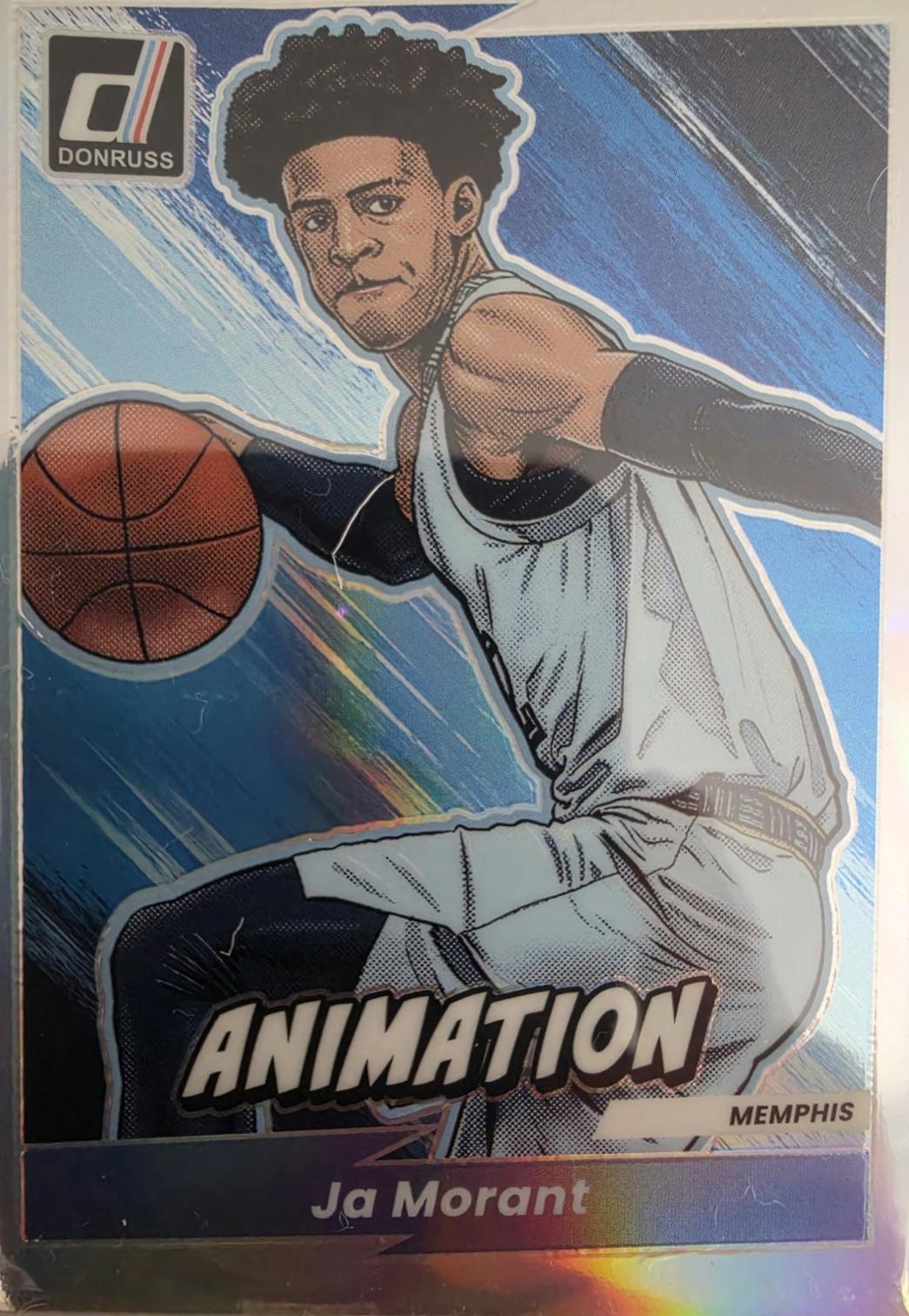 Ja Morant #1 2025 Panini Donruss Animation Basketball