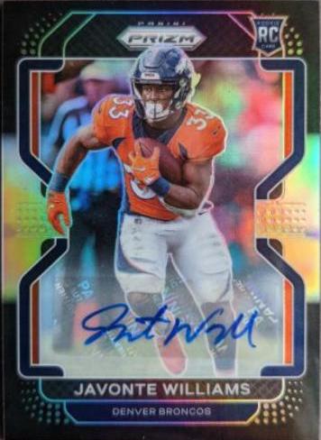 Javonte Williams [Signature] #PB-23