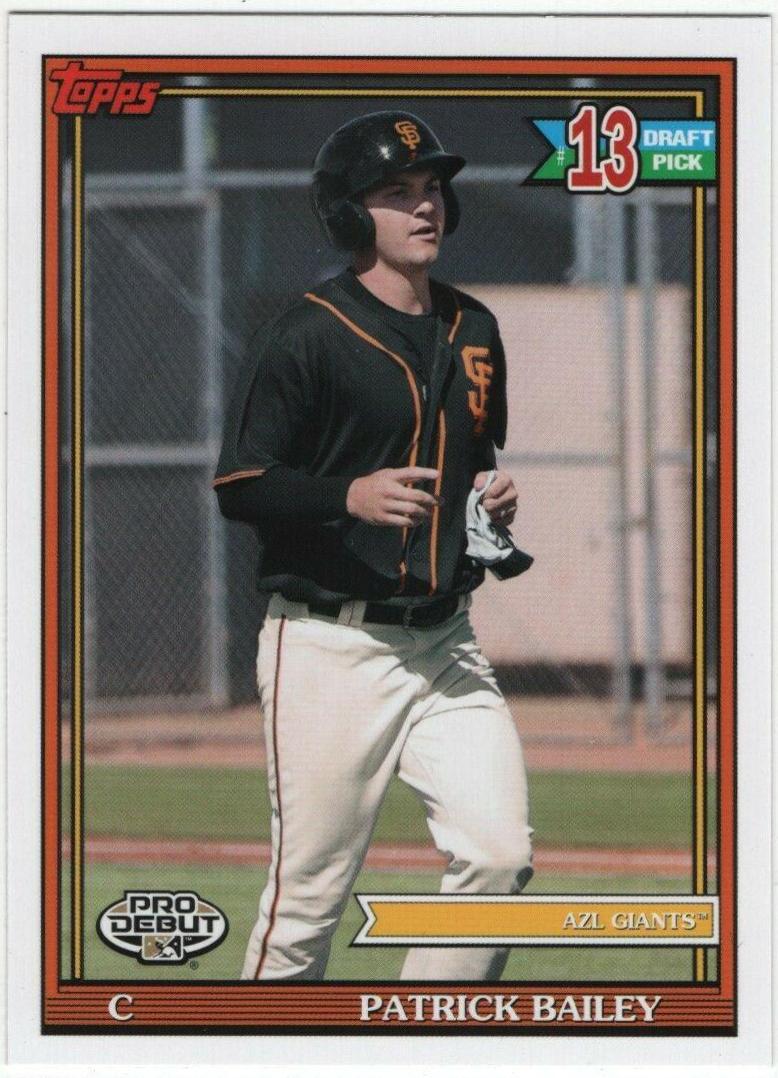 Patrick Bailey #PD-162 2021 Topps Pro Debut Baseball