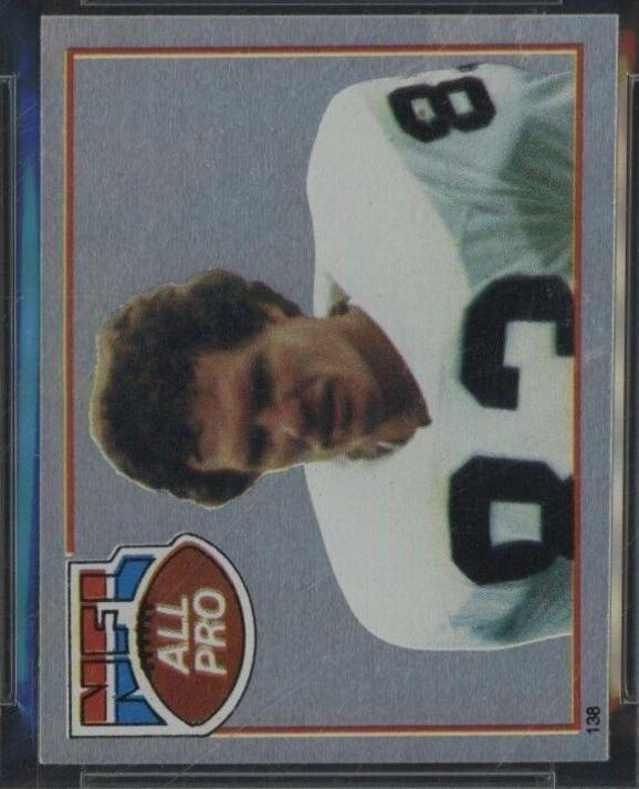 Ted Hendricks #138 1981 Topps Stickers Football