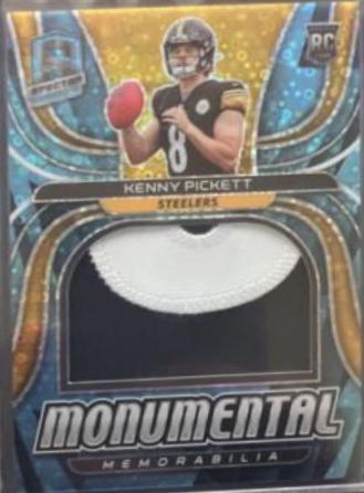 Kenny Pickett [Neon Blue] #MME-KPI