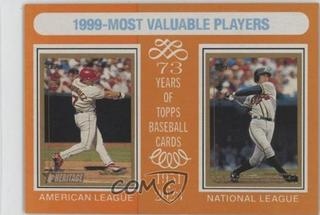 Chipper Jones / Ivan Rodriguez