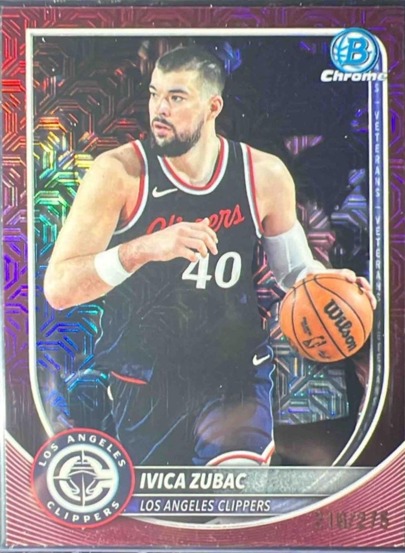 Ivica Zubac [Burgundy Mojo] #BCV-120