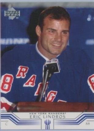 Eric Lindros #118 2001-02 Upper Deck Hockey