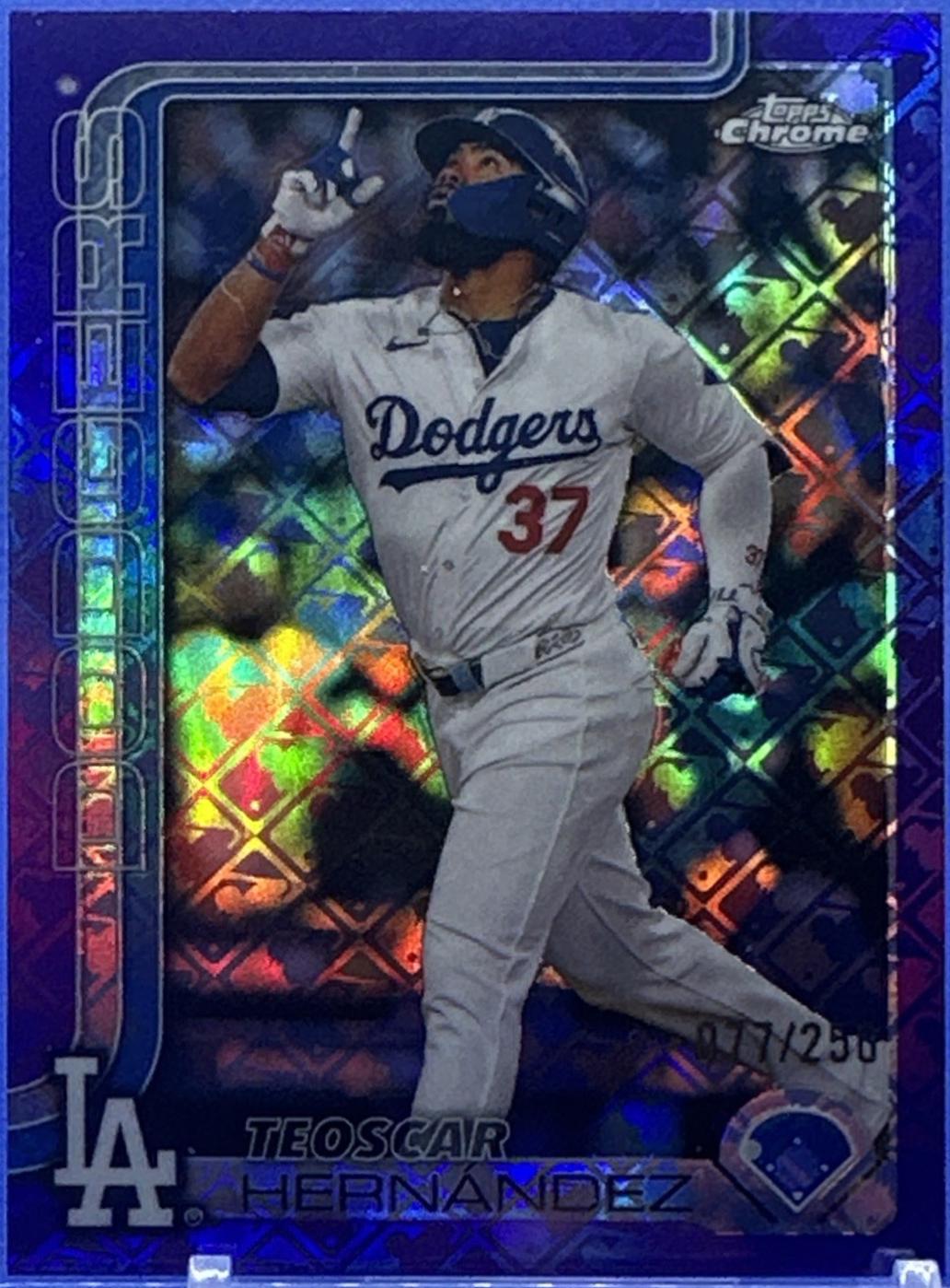 Teoscar Hernandez [Purple Refractor] #128 Prices | 2025 Topps