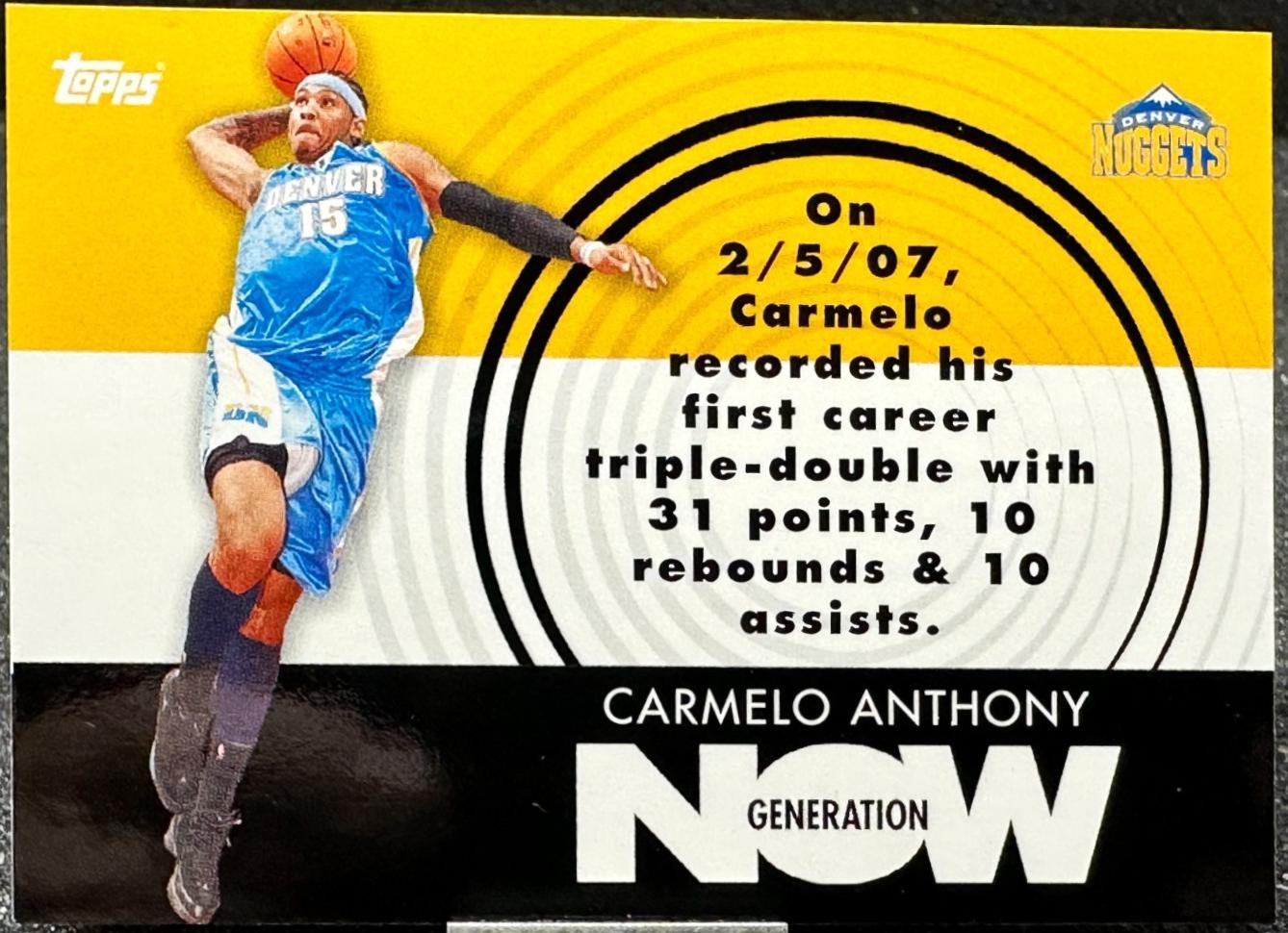 Carmelo Anthony #GN2