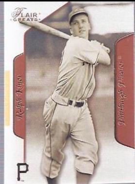 Ralph Kiner #4 Baseball Cards 2003 Flair Greats