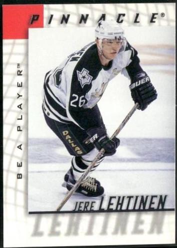 Jere Lehtinen #123 Hockey Cards 1997 Pinnacle Be A Player
