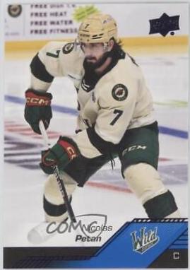 Nicolas Petan #10 Hockey Cards 2022 Upper Deck AHL