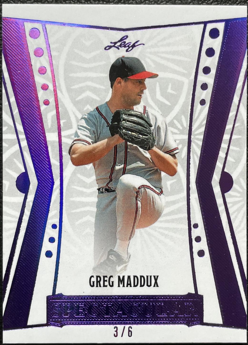 Greg Maddux [Holo Purple] #35
