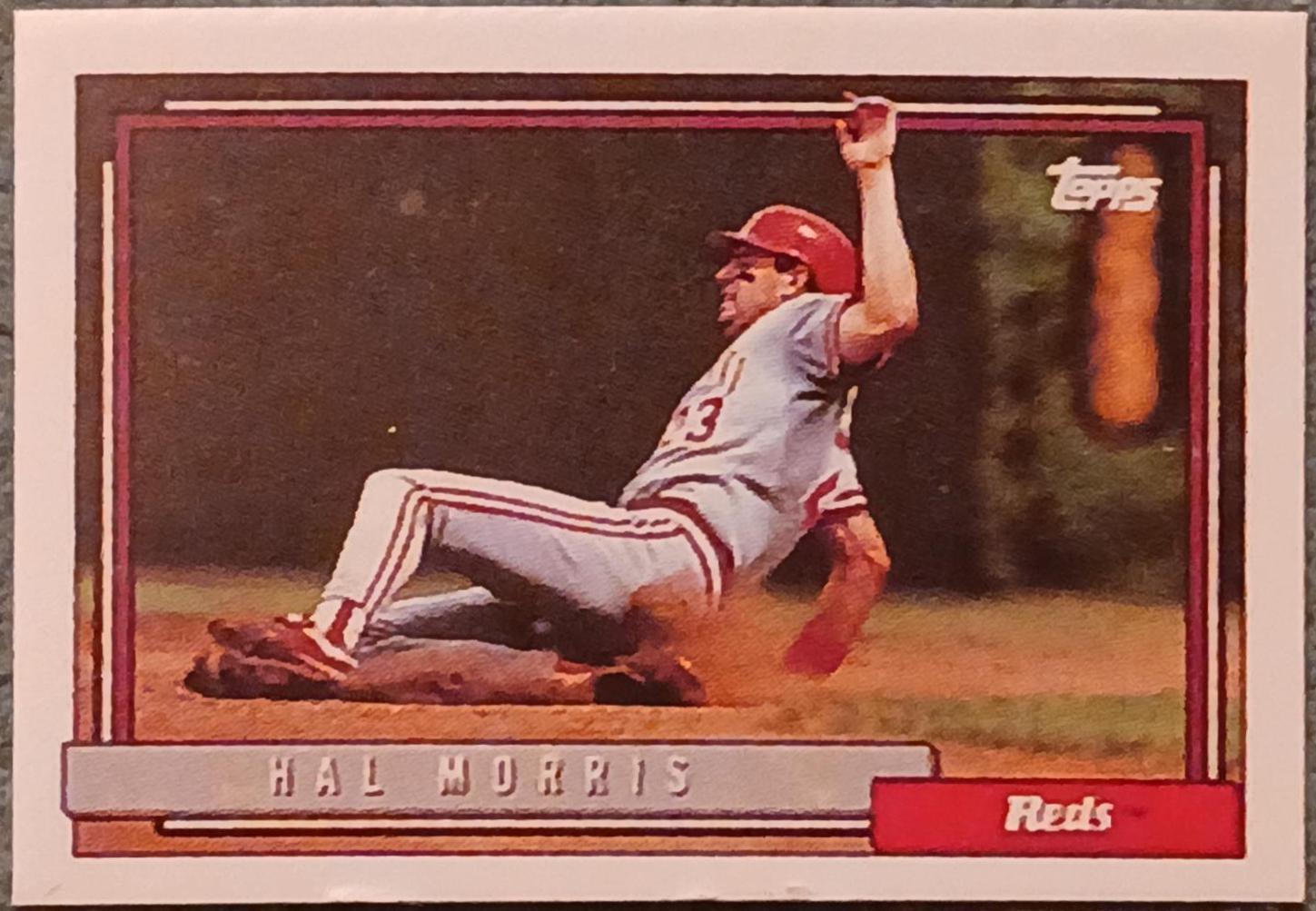 Hal Morris #773 Baseball Cards 1992 Topps Micro