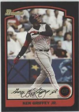 Ken Griffey Jr #8 Baseball Cards 2003 Bowman