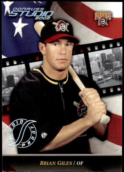 Brian Giles #130 2002 Donruss Studio Baseball