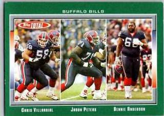 Jason Peters, Bennie Anderson, Chris Villarrial