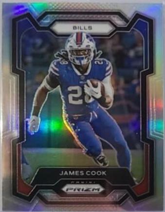James Cook #30 Football Cards 2023 Panini Prizm