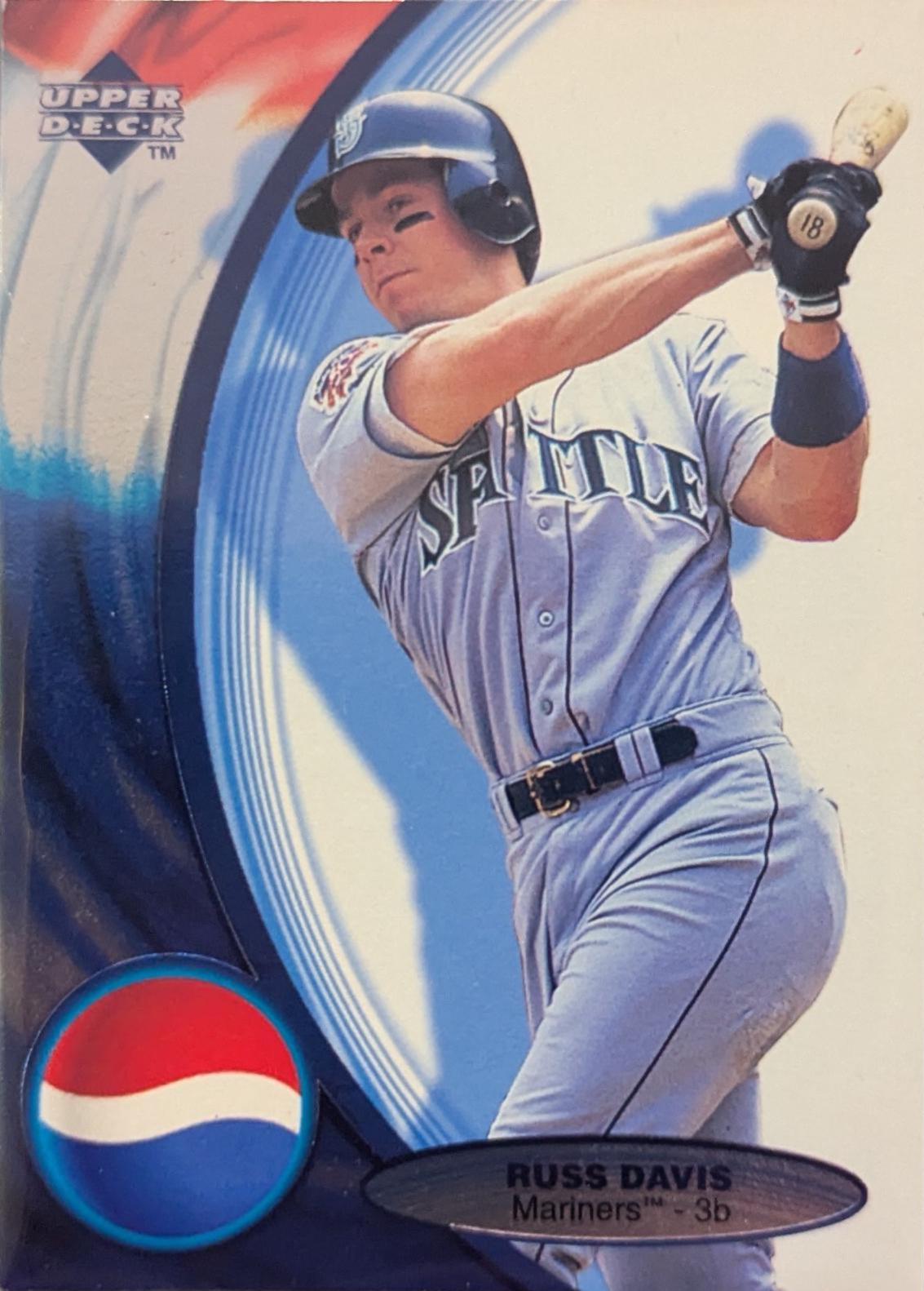 Russ Davis #PM-6 Baseball Cards 1998 Upper Deck Pepsi Mariners