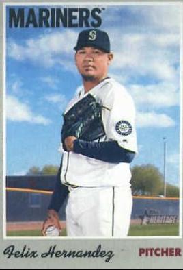 Felix Hernandez #2 Baseball Cards 2019 Topps Heritage