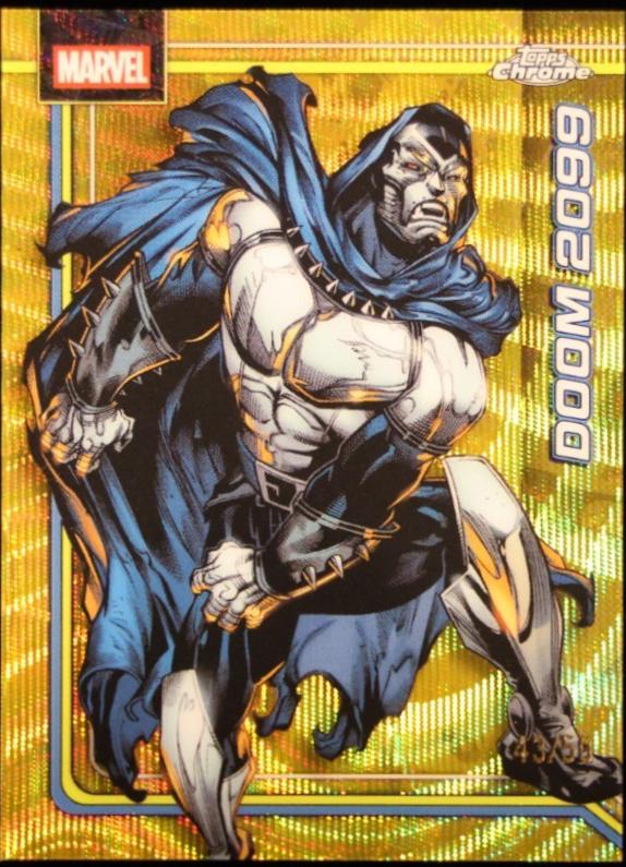 Doom 2099 Gold Wave Refractor