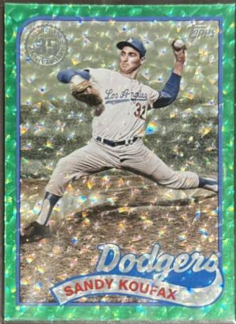 Sandy Koufax #89B2-47 2024 Topps 1989 Mega Box Foilboard Baseball