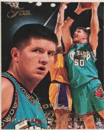 Bryant Reeves #215 Basketball Cards 1995 Flair