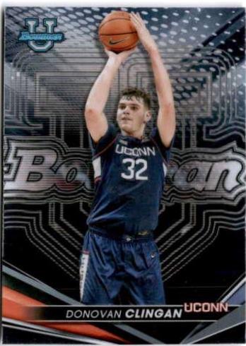 Donovan Clingan #19 2022-23 Bowman University Best Basketball