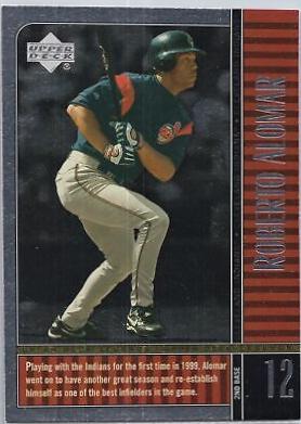 Roberto Alomar #40 Baseball Cards 2000 Upper Deck Legends