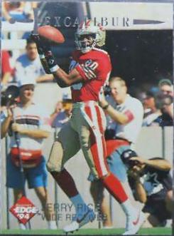 Jerry Rice #67 Football Cards 1994 Collector's Edge Excalibur