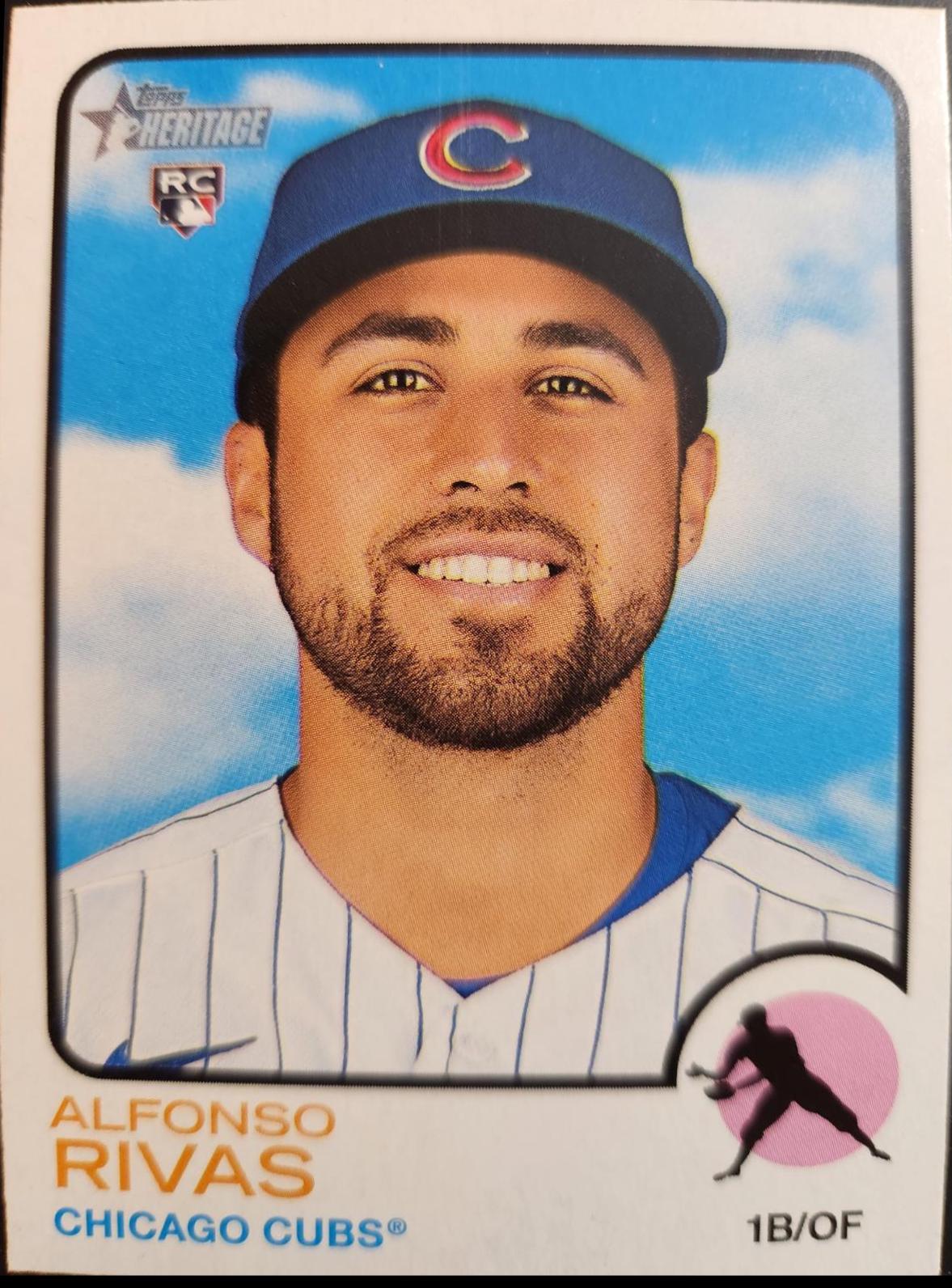 Alfonso Rivas #69 Baseball Cards 2022 Topps Heritage