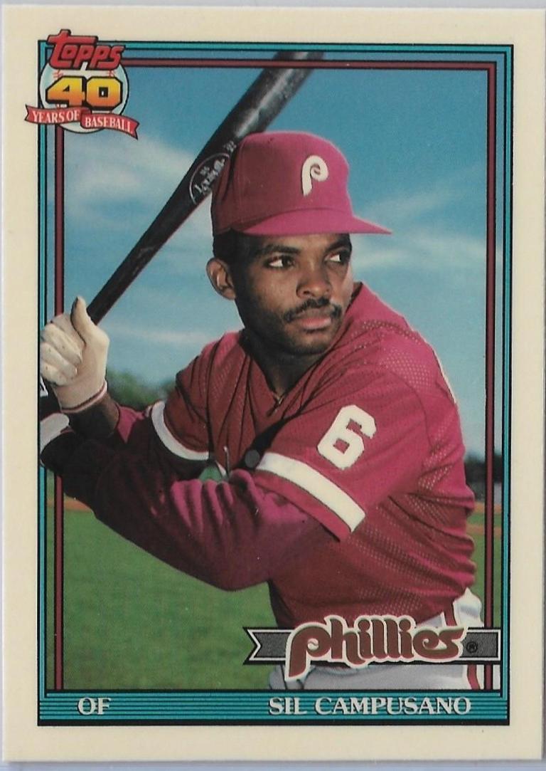 Sil Campusano #618 1991 Topps Tiffany Baseball