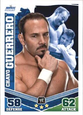 Chavo Guerrero Wrestling Cards 2010 Topps Slam Attax WWE Mayhem