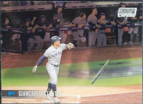 Giancarlo Stanton #2 Baseball Cards 2021 Stadium Club Chrome