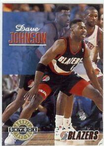 Dave Johnson #392 Basketball Cards 1992 Skybox