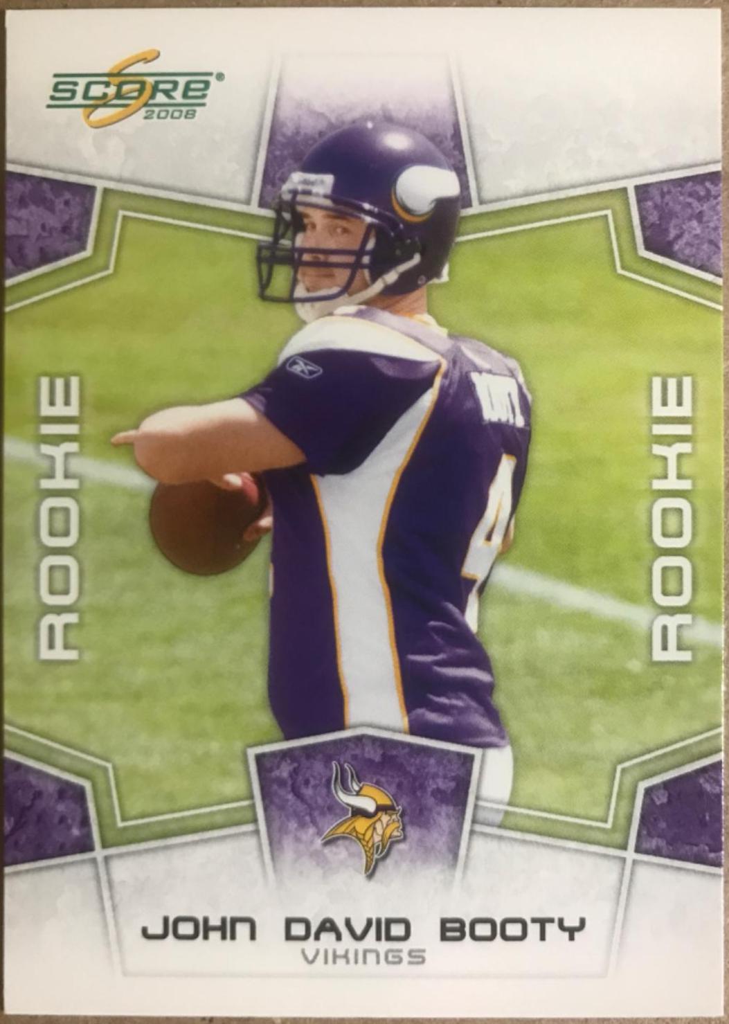John David Booty #406 Football Cards 2008 Panini Score