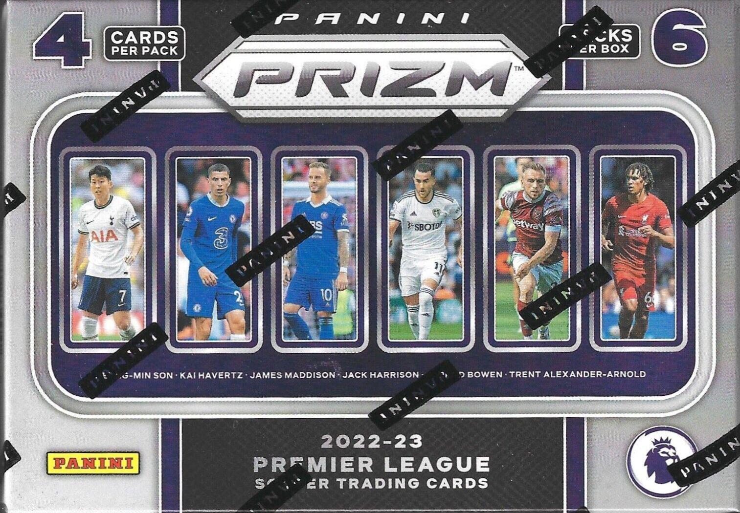 Blaster Box Soccer Cards 2022 Panini Prizm Premier League