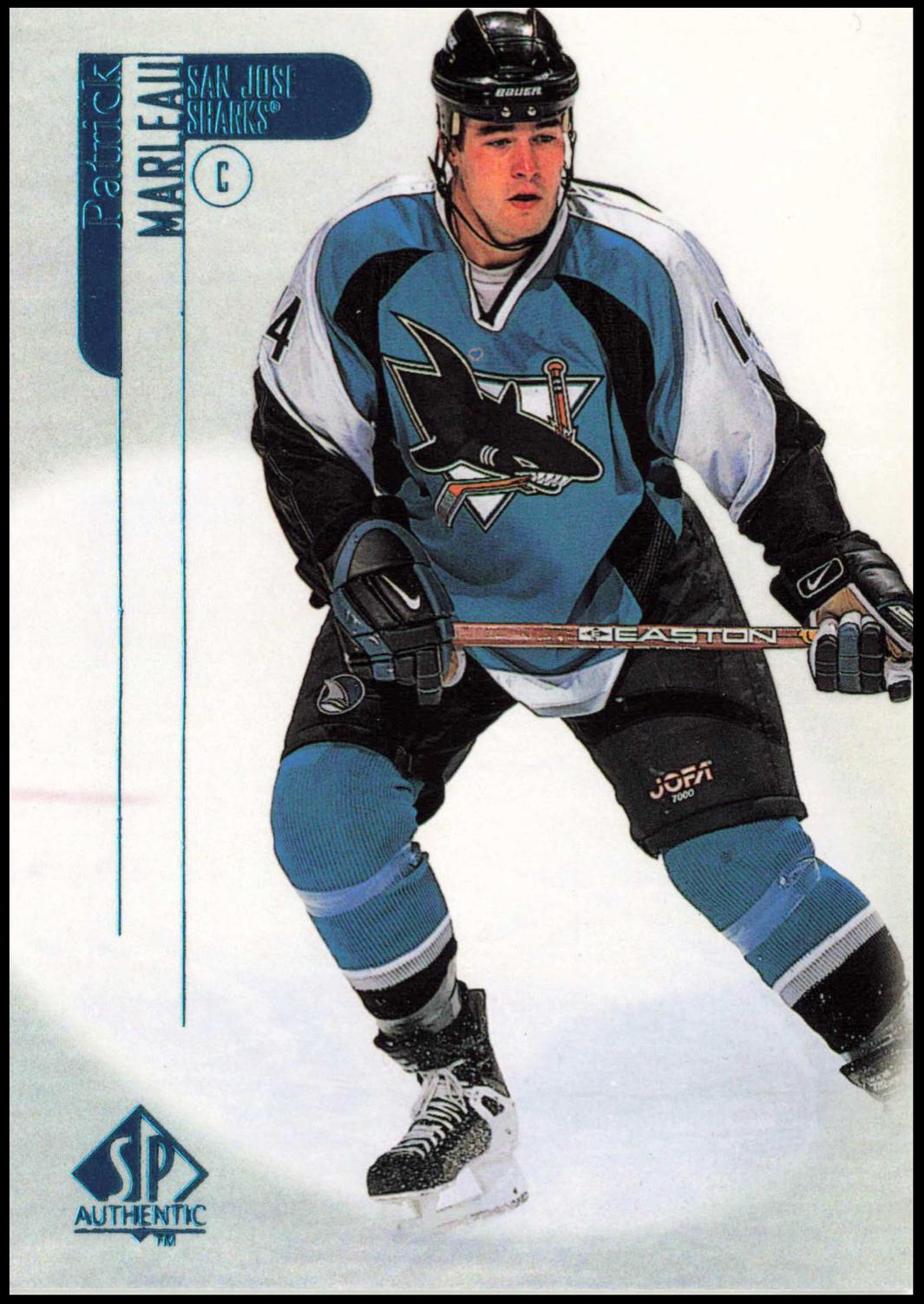 Patrick Marleau #75 1998-99 SP Authentic Hockey