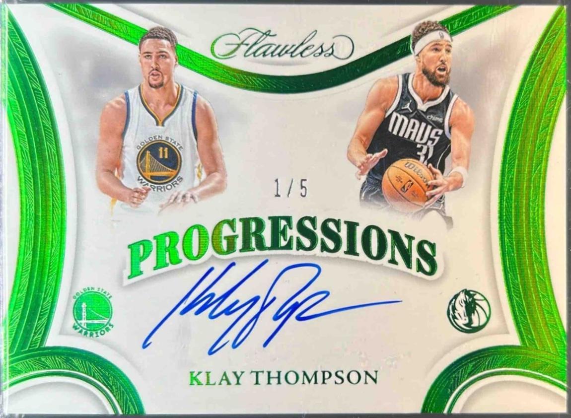 Klay Thompson [Emerald] #6 Prices | 2024 Panini Flawless