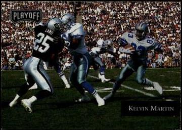 Kelvin Martin #61 1992 Playoff Football
