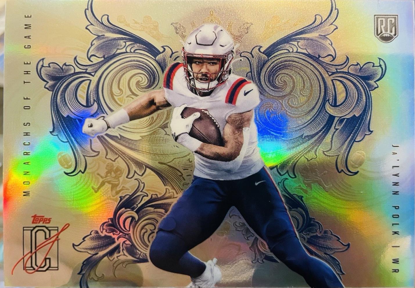 Ja'Lynn Polk #MG-17 Football Cards 2024 Topps Signature Class Monarchs Of The Game