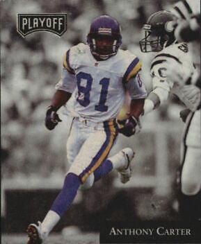 Anthony Carter #14 Football Cards 1992 Playoff