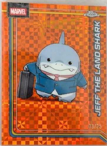 Jeff the Land Shark Orange X-Fractor