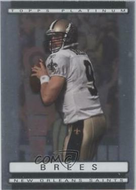 Drew Brees #1 Football Cards 2009 Topps Platinum