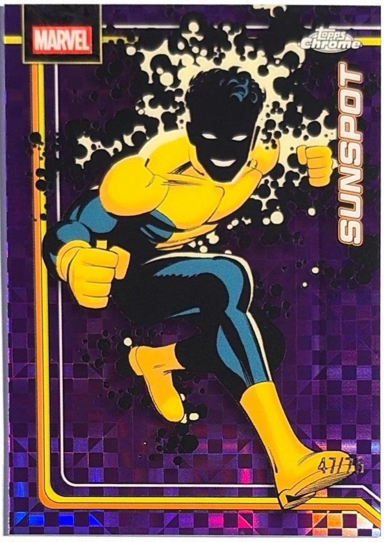 Sunspot [Purple X-Fractor] #172 Prices | Marvel 2026 Topps Chrome