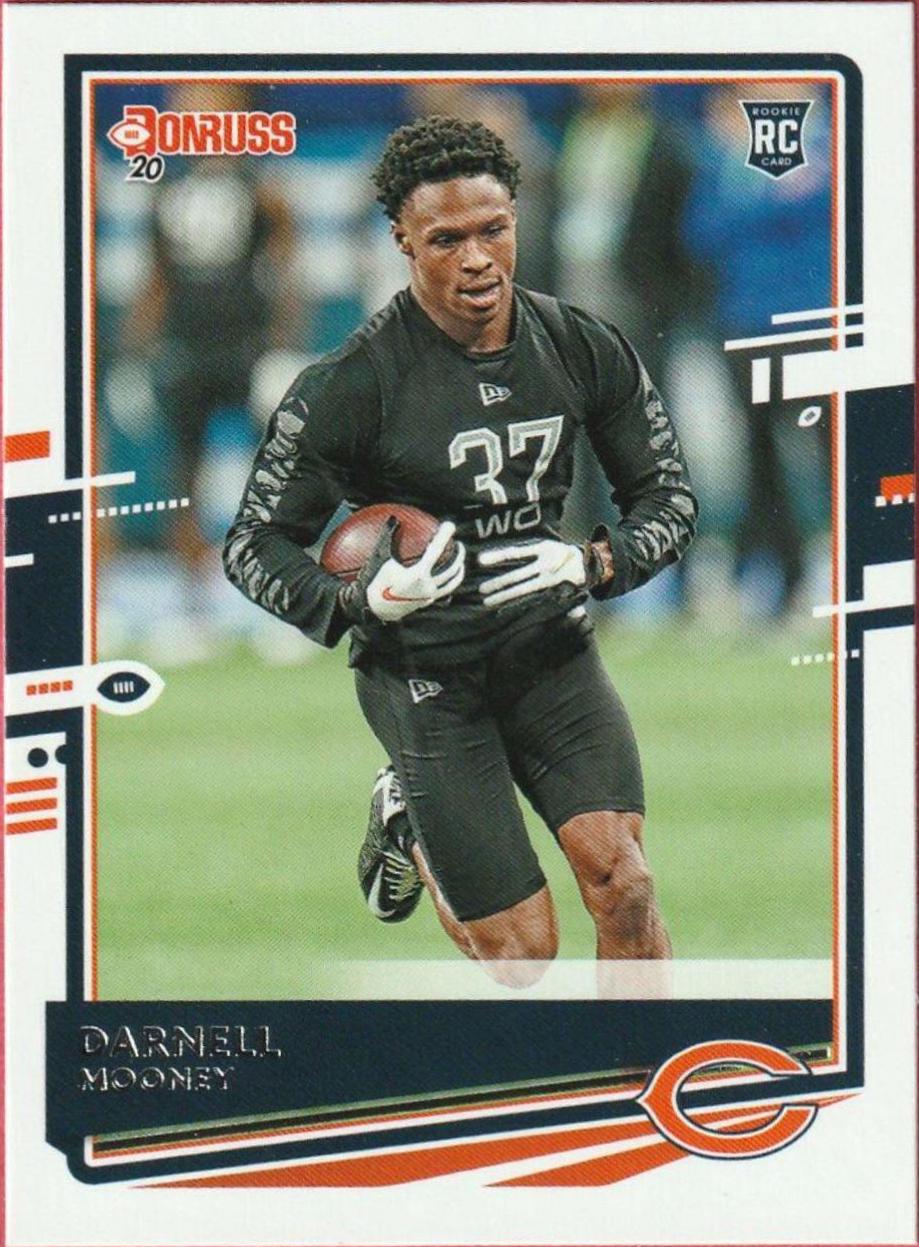Darnell Mooney #275 Football Cards 2020 Panini Donruss