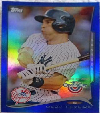 Mark Teixeira #12 Baseball Cards 2014 Topps Opening Day